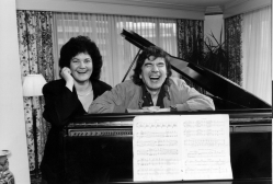 Dudley with MFAS Co-Founder and his piano partner, Rena Fruchter