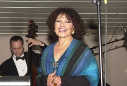 Dame Cleo Laine at an MFAS 2002 Benefit