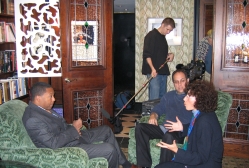 Wynton Marsalis talks with Anisa Mehdi and Jack Cuffari for a documentary on Music For All Seasons